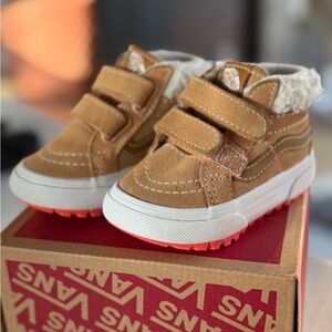 Vans Toddler Tan Sk8-mid MTE